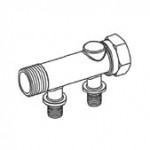Коллектор TECE TECEflex 16 х 3/4 , 2 контура