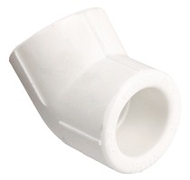 Угольник полипропиленовый VALTEC на 45 25 мм, VTp.759.0.025