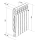 Биметаллический секционный радиатор отопления Royal Thermo Revolution Bimetall 500 / 1 секция