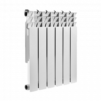 Биметаллический секционный радиатор отопления SMART Install biEasy One 500 / 10 секций