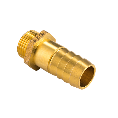 Штуцер MVI для шланга, резьба НР 1/2x16 mm, DN15, латунь