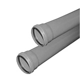 Труба для внутренней канализации Valfex OPTIMA D110 с раструбом L=3 м (110x3000)