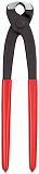 Переставные клещи KNIPEX для хомутов с одним/двумя ушками (в т.ч. системы Oetiker), 220 мм, чёрные, 1К ручки