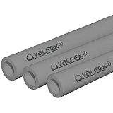 Труба полипропиленовая Valfex SDR 6 PN20 D63х10,5 мм, 4м СЕРАЯ