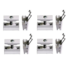 Комплект крепления к стене Zehnder BH+CVD1 для Charleston set 4x BH+CVD1 Ral 7016