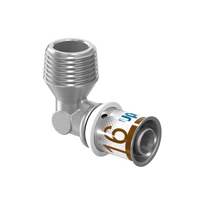 Угольник Uponor S-PRESS PLUS с наружной резьбой 25-R1 НР 5И