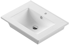 Раковина Sanita Luxe Quadro 60 белая