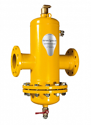 Сепаратор шлама и газа Spirotech Spirocombi разъемный DN 200 фланцевый