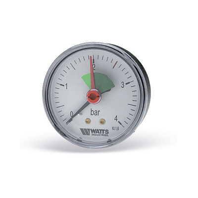 Манометр Watts MDA аксиальный 50/ 4x1/4
