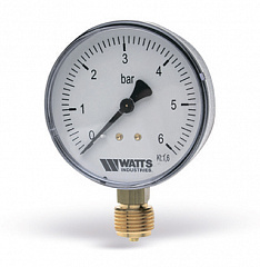Манометр Watts F+R200 50/10, радиальный