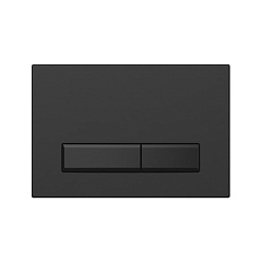 Панель смыва Акватек Slim черная KDI-0000025 (009D)
