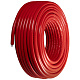 Труба из сшитого полиэтилена (PE-Xa) Usystems Radi Pipe PN10 20x2,8 в теплоизоляции 6 мм красной