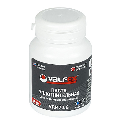 Паста уплотнительная Valfex 70 г (вода, пар)