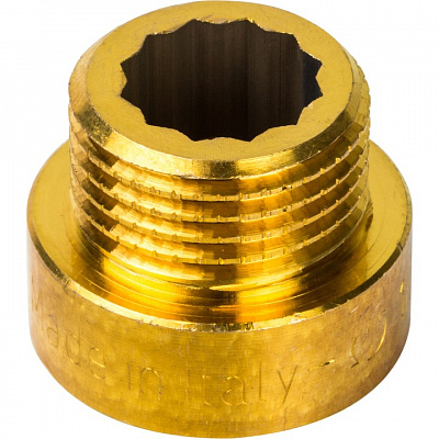 Удлинитель Stout 1/2X15мм из латуни, резьба внутренняя-наружная