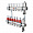 Коллекторная группа VALTEC со встр. расх. в сборе, 1х6 вых. Евроконус 3/4