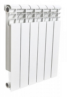 Алюминиевый секционный радиатор отопления Rommer Profi 500 (AL 500х80х100) / 1 секция