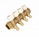 Коллектор Uponor Q E КОЛЛЕКТОР SH 1 НР/ВР С ВЕНТИЛЯМИ, 2X16 Ц/Ц38ММ