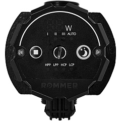 Циркуляционный насос Rommer частотный PROFI EVO 25/60-130 с гайками и теплоизоляцией