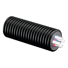 Теплоизолированная труба в кожухе Usystems Quattro PE-Xa 2x40x3,7-40x5,5-25x3,5/200