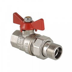 Кран шаровой VALTEC Base с полусгоном 3/4 ВН