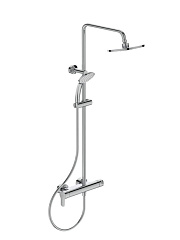 Душевая система Ideal Standard с настенным смесителем IdealRain Cerafine O BC750AA