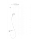 Душевая система Hansgrohe Raindance Select Showerpipe S 240 PowderRain, матовый белый