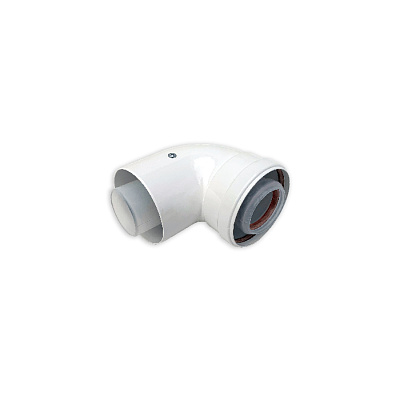 Угол Camino 90 градусов 100/150mm Condensing (мама-папа) (CE.00.133 C)
