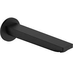 Излив для ванны Hansgrohe Rebris E 72431670, матовый черный