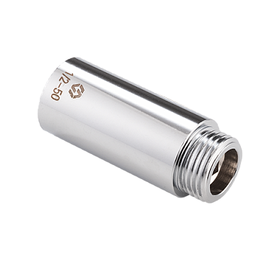 Удлинитель MVI хромированный, резьба ВР-НР 1/2 x 90 mm, DN15, латунь