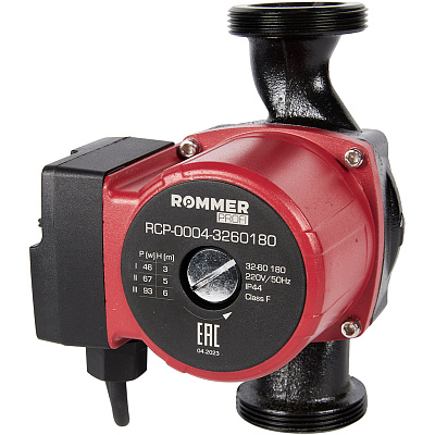 Циркуляционный насос Rommer трехскоростной Profi 32/60-180