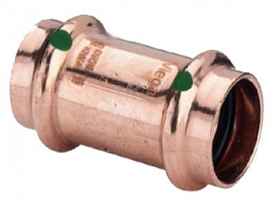 Муфта медная Viega Profipress с SC-Contur d=15 (арт. 292 690)