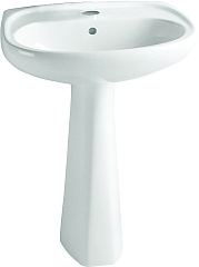 Раковина Vitra Normus с пьедесталом 55 белая