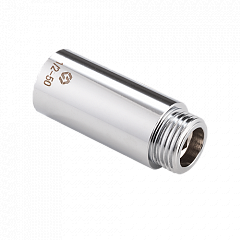 Удлинитель MVI хромированный, резьба ВР-НР 1 x 10 mm, DN25, латунь