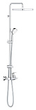 Душевая система Grohe Tempesta Cosmopolitan 250 с однорычажным смесителем для ванны излив 202 мм, хром 26693000