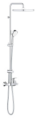 Душевая система Grohe Tempesta Cosmopolitan 250 с однорычажным смесителем для ванны излив 202 мм, хром 26693000