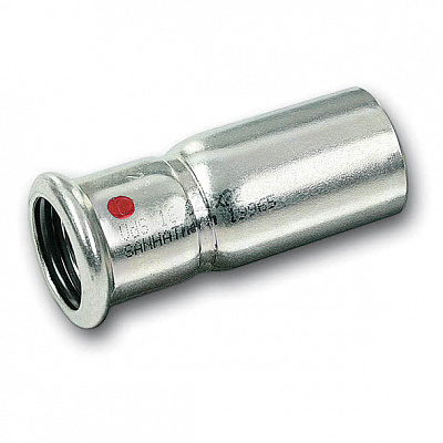 Ниппель Sanha 24243, редукционный ВПр-НПр, углеродистая сталь, 54ax35