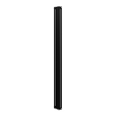 Стальной трубчатый радиатор отопления Royal Thermo Shift R22 C2180 - 04 секции RAL9005m (черный)