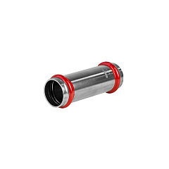 Соединитель Valfex надвижной из нержавеющей стали 15 х 15 (VF.504.NS.015015)