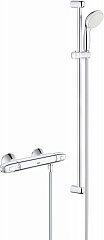 Смеситель для душа Grohe Grohtherm 800 термостатический с душевым гарнитуром New Tempesta II, хром 34565001