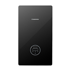 Электрический котёл отопления одноконтурный настенный Kentatsu NOBBY ELECTRO KBP(E)-13 (Цвет Черное стекло) (45683)