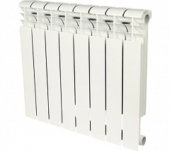 Биметаллический секционный радиатор отопления Rommer Profi Bm 350 (Bi 350-80-150) / 12 секций
