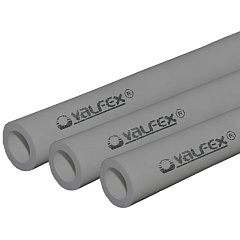 Труба полипропиленовая Valfex SDR 11 PN 10 D20х1,9 мм, 4м СЕРАЯ