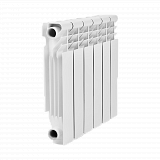 Алюминиевый секционный радиатор отопления SMART Install Easy One 350 / 4 секции