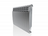 Биметаллический секционный радиатор отопления Royal Thermo Biliner Satin Silver 500 / 10 секций