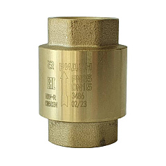 Клапан обратный Ридан пружинный NRV-R, DN40, PN25, G 1 1/2 (065B8328R)