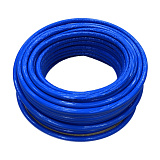 Труба из сшитого полиэтилена (PE-Xa) Usystems Radi Pipe PN10 32x4,4 в теплоизоляции 6 мм синей