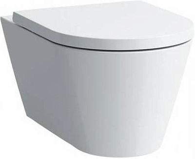 Унитаз подвесной Laufen Kartell 54x37 8.2033.7.000.000.1 безободковый