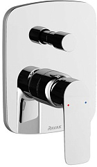 Встраиваемый смеситель Ravak для душа с переключателем Classic CL 061.00 X070086