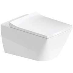 Унитаз подвесной Duravit 2511090000 VIU 370 x 570 mm, Rimless, комплект креплений