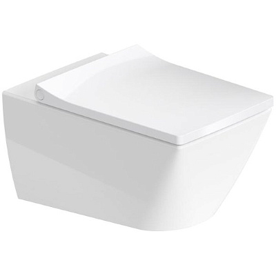 Унитаз подвесной Duravit 2511090000 VIU 370 x 570 mm, Rimless, комплект креплений